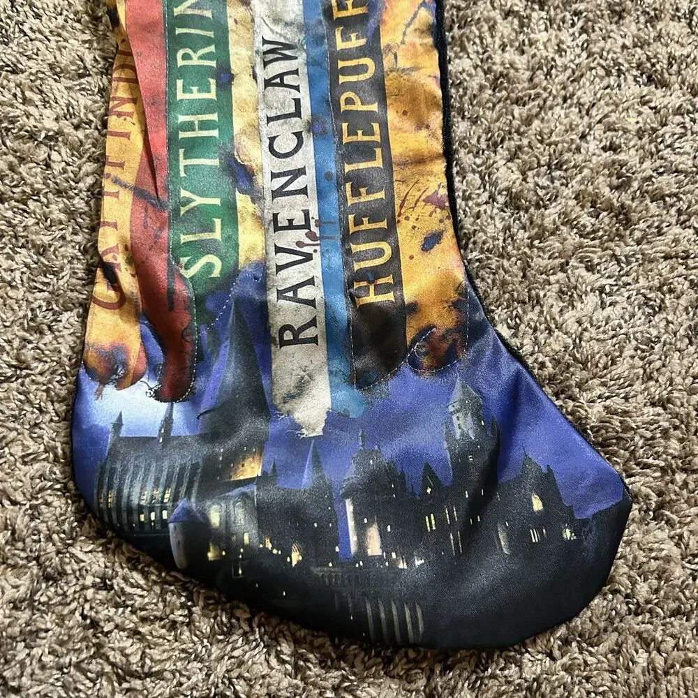 Harry Potter Kurt Adler Printed Christmas Stocking - NEW WITH TAGS